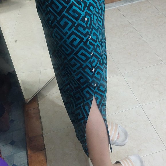 Messini Flattering Professional Business Casual Work Long Skirt Large Beautiful - Picture 2 of 11